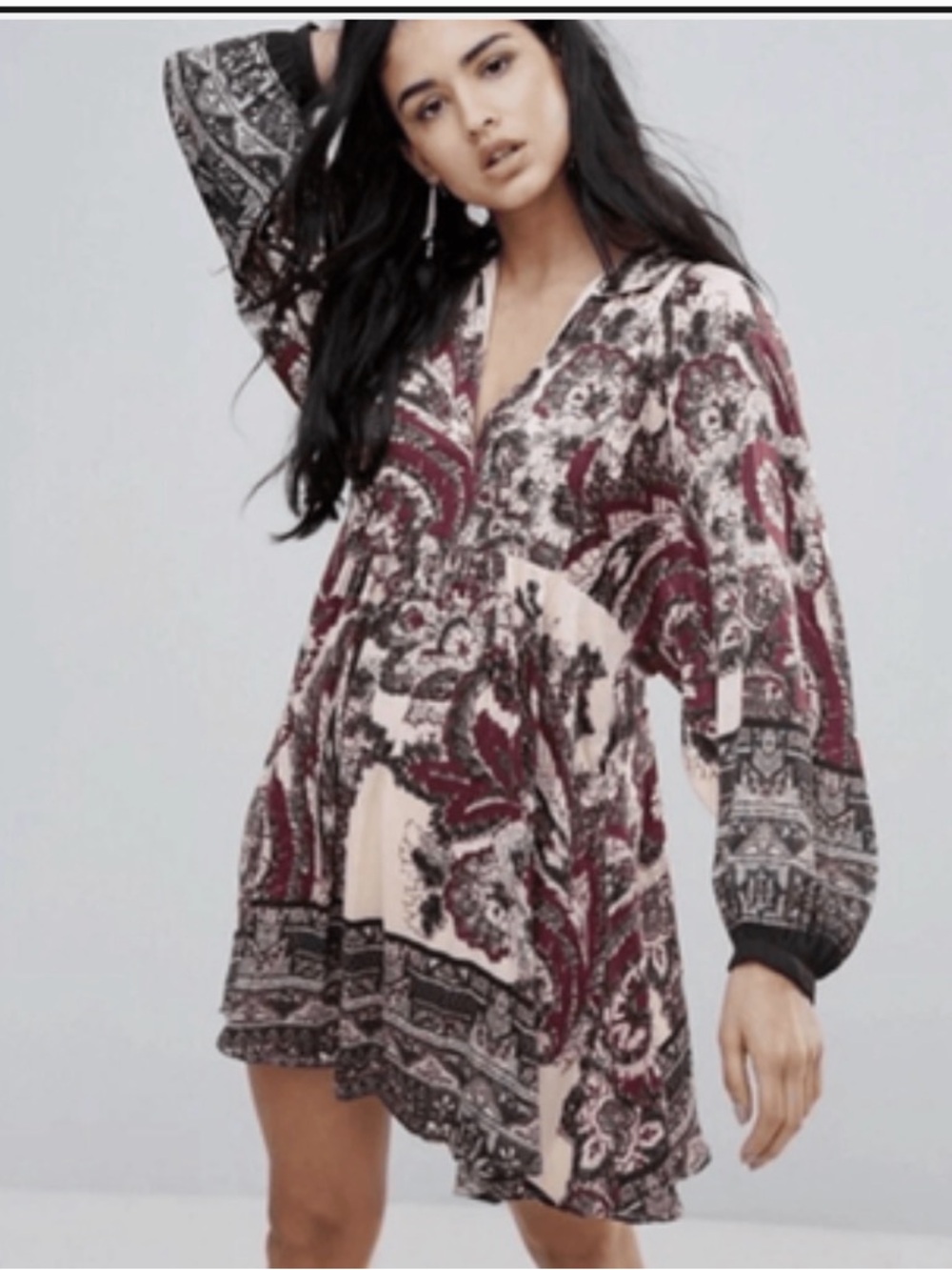 Free People Say You Love Me Mini Dress